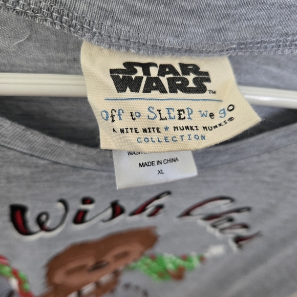 Munki Munki Chewbacca Holiday Pajama Top - Mens XL - Picture 3 of 4